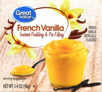 Instant Pudding & Pie Filling, French Vanilla