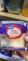 Singles White American Pasteurized Prepared Cheese Product