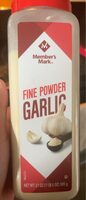 Fine garlic powder