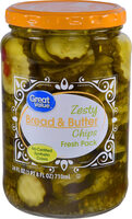 Zesty Bread & Butter Chips