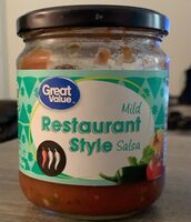 Mild Restaurant Style Salsa