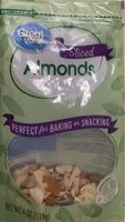 Sliced almonds