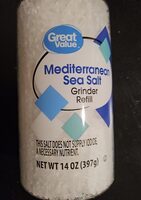 Mediterranean sea salt refill