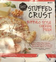 Buffalo style chicken pizza