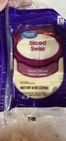 Sliced Swiss Thinly Sliced Swiss Cheese