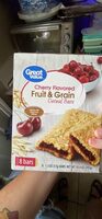 Cherry fruit & grain cereal bars