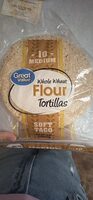 Whole wheat flour tortillas, medium