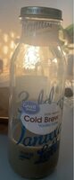 Cold brew vanilla latte