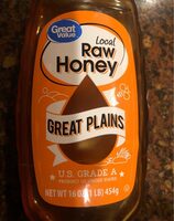 Local great plains raw honey