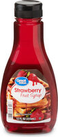 Strawberry fruit syrup