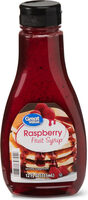 Raspberry fruit syrup