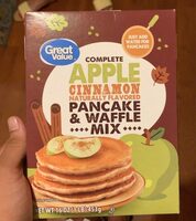 Fall apple cinnamon complete pancake & waffle mix
