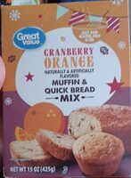 Cranberry Orange Quick Bread & Muffin Mix