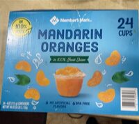 Mandarin oranges in 100% fruit juice