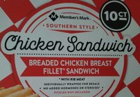 Chicken southern style sandwich
