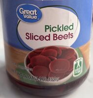 Pickled sliced beets