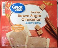 Frosted Brown Sugar Cinnamon Toaster Pastries