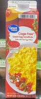 Cage free liquid egg substitute