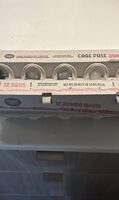 Cage free jumbo eggs