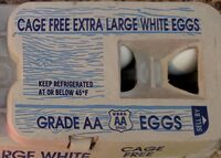 Cage Free Extra Large White Eggs