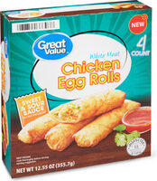 White meat chicken egg rolls