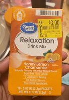 Relaxation drink mix