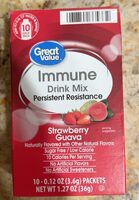 Immune drink mix strawberry Guava