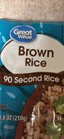 Brown Rice 90 Second Rice