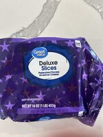 Deluxe Slices Pasteurized Process American Cheese