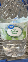 Natural spring water