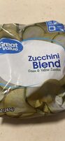 Zucchini Blend Green & Yellow Zucchini