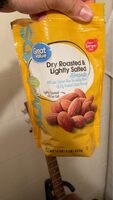 Dry roasted & lightly salted