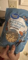 French Vanilla Almond Granola