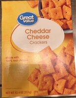 Cheddar cheese crackers