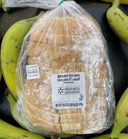 Sliced italian house bread
