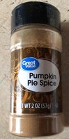 Pumpkin pie spice