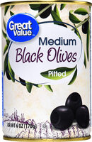 Pitted Medium Black Ripe Olives