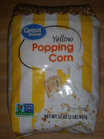Yellow popping corn