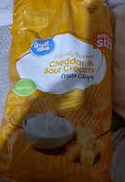 Cheddar & Sour cream Potato chips MEGA SIZE