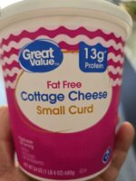 Fat Free Cottage Cheese Small Curd 0% Milfat