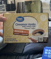 Cinnamon Vanilla Ground Coffee