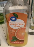 Orange Juice No Pulp