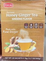 Instant Joney Ginger Tea Ginseng Flavor