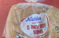 Enriched hotsog buns