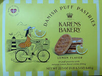 Danish Puff Pastry Lemon Flavor