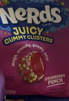 Nerds Juicy Gummy Clusters Strawberry Punch