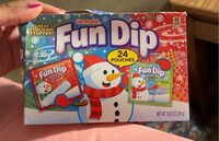 Fun Dip Candy, Cherry Yum Diddly Dip, Razz Apple Magic Dip