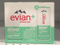 Evian + Sparkling
