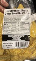 Restaurant Style Corn Tortilla Chips