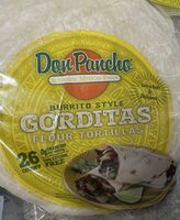 Gorditas flour tortillas burrito style